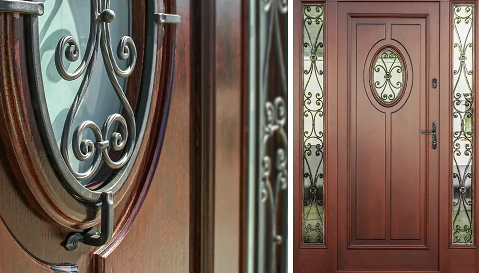 Drzwi zewnętrzne stylowe